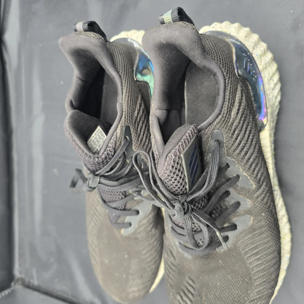 adidas Black and Cream Athletic‎ Shoes